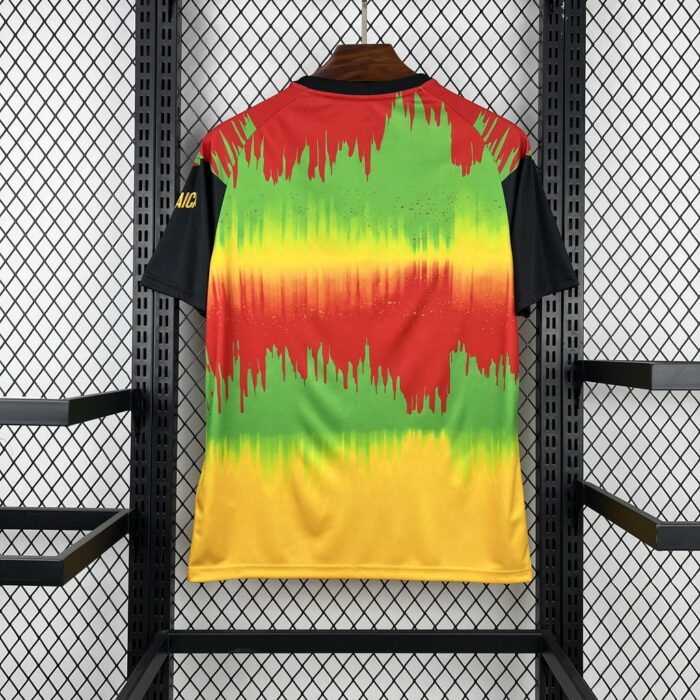 Mens Jamaica x Bob Marley 2026 Pre Match Jersey 1