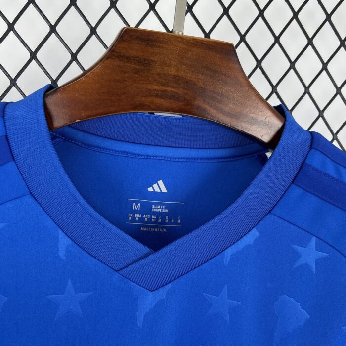 Mens Cruzeiro 2026/27 Home Long Sleeves Jersey 7