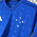 Mens Cruzeiro 2026/27 Home Long Sleeves Jersey 5