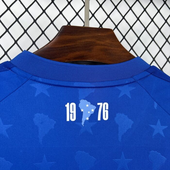 Mens Cruzeiro 2026/27 Home Long Sleeves Jersey 2
