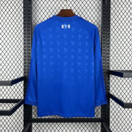 Mens Cruzeiro 2026/27 Home Long Sleeves Jersey 1