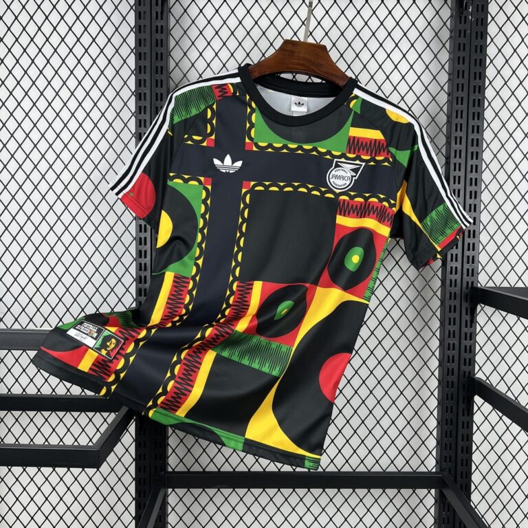 Mens Jamaica x Bob 2026 Marley Travel Jersey 8