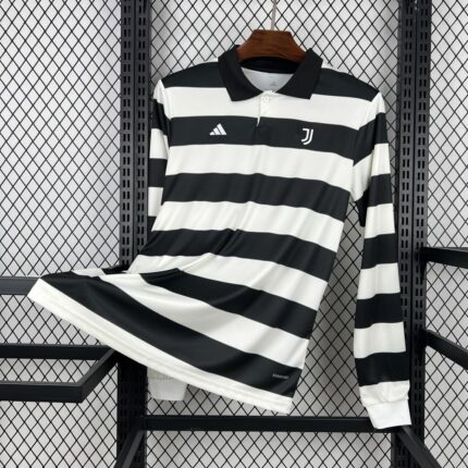 Mens Juventus 2025/26 Fourth Long Sleeve Jersey 7