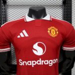 Mens Manchester United 2026/27 Home Jersey Player Version 4