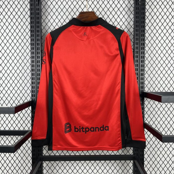 Mens AC Milan 2026/27 Fourth Long Sleeve Jersey 1