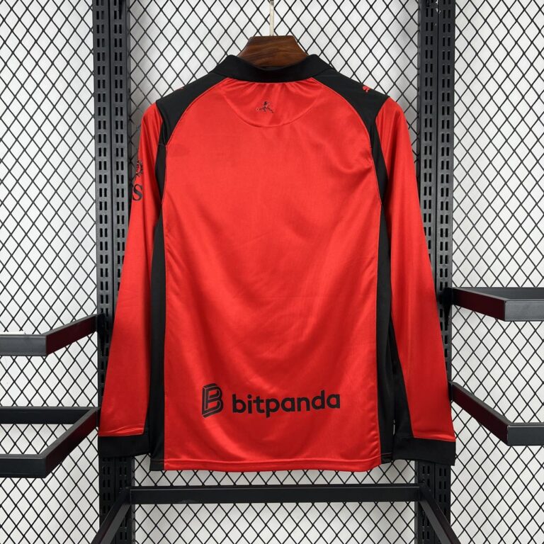 Mens AC Milan 2026/27 Fourth Long Sleeve Jersey 1