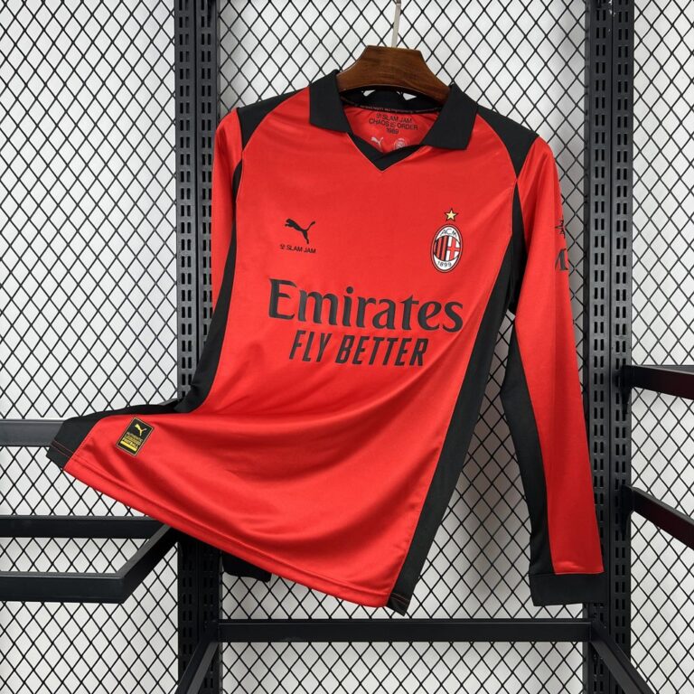 Mens AC Milan 2026/27 Fourth Long Sleeve Jersey 9