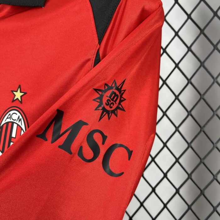 Mens AC Milan 2026/27 Fourth Long Sleeve Jersey 3