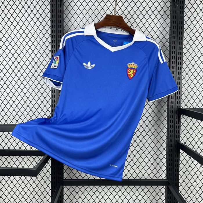 Mens Real Zaragoza 2025/26 Retro Jersey 7