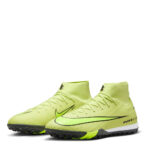 Nike Mercurial Superfly 10 Turf Football Boots – Volt/Crimson – view 4
