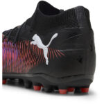 Puma Mens Future 8 Multi-Ground Football Boots – Black/White/Red – view 5