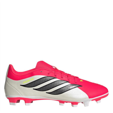 adidas Predator Firm Ground Football Boots – Red/Blk/White