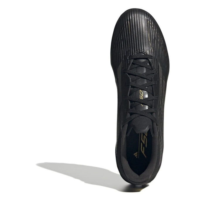 adidas F50 Turf Football Boots – Black/Silver – view 5