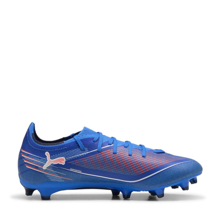 Puma Ultra 6 Firm Ground Football Boots – Blue/White – view 4