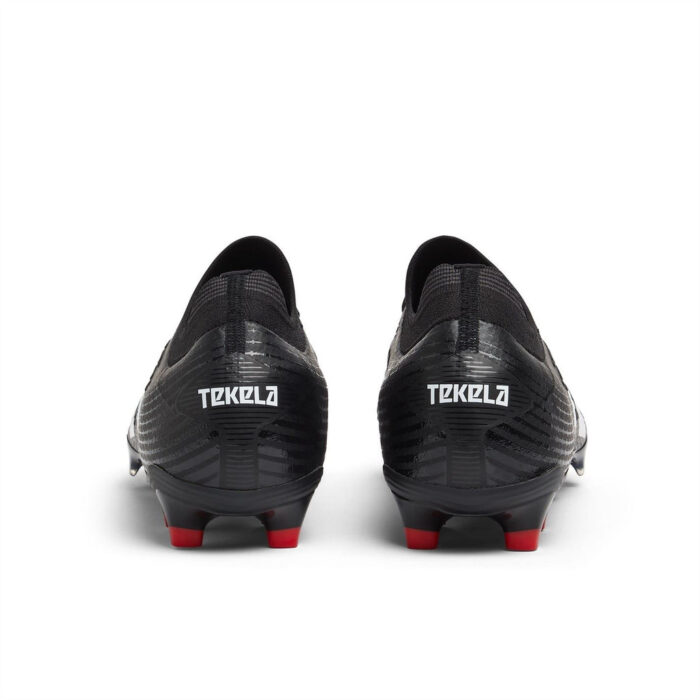 New Balance Tekela V4+ Firm Ground Football Boots – Black/White – view 4