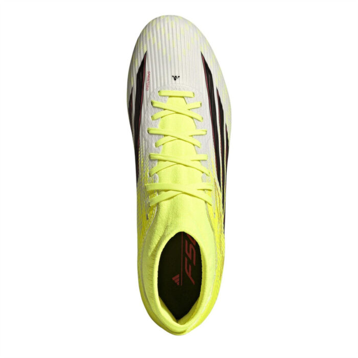 adidas Mens F50 Firm Ground Football Boots – Solar Yellow – view 5