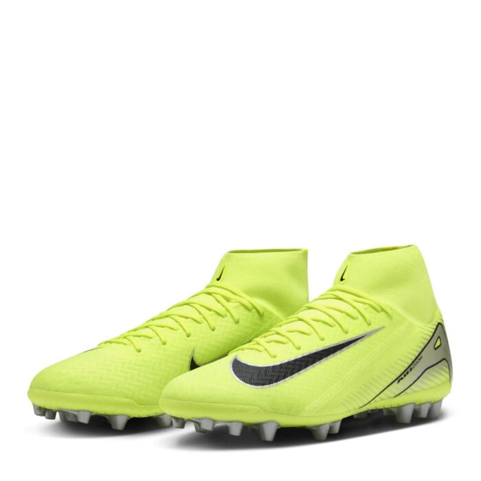 Nike Mercurial Superfly 10 Artificial Ground Football Boots – Volt/Black – view 4