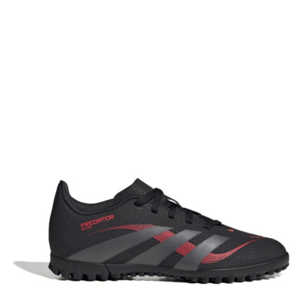 adidas Predator Junior Turf Football Boots – Black/Grey