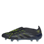 adidas Predator Firm Ground Football Boots – Black/Lemon – view 2