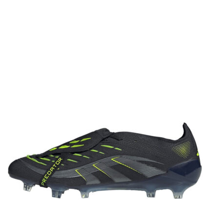 adidas Predator Firm Ground Football Boots – Black/Lemon – view 2