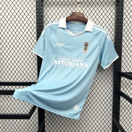 Mens Real Oviedo 2025/26 Retro Jersey 7