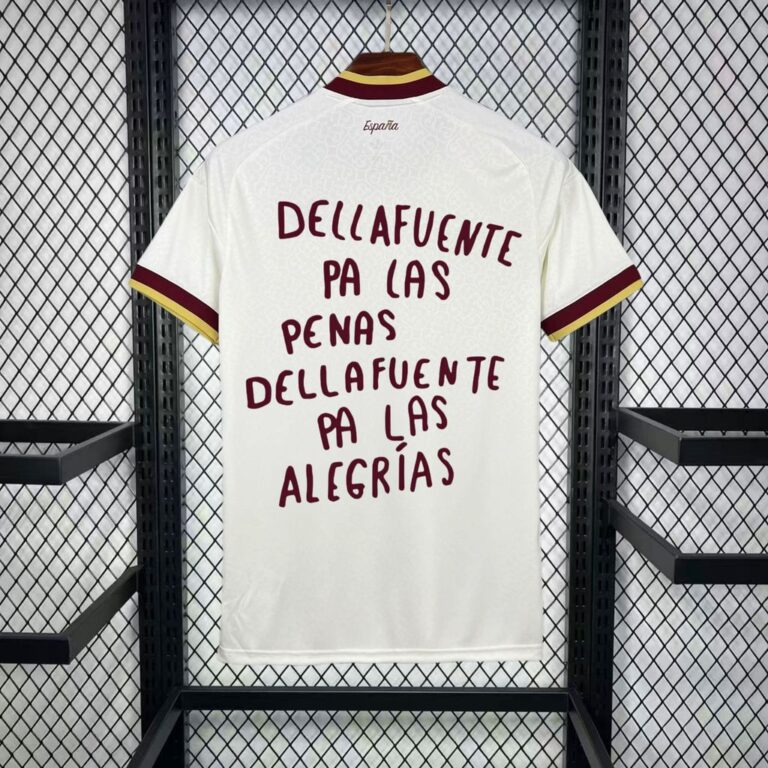 Mens Spain x Dellafuente 2026 World Cup Away Jersey 1