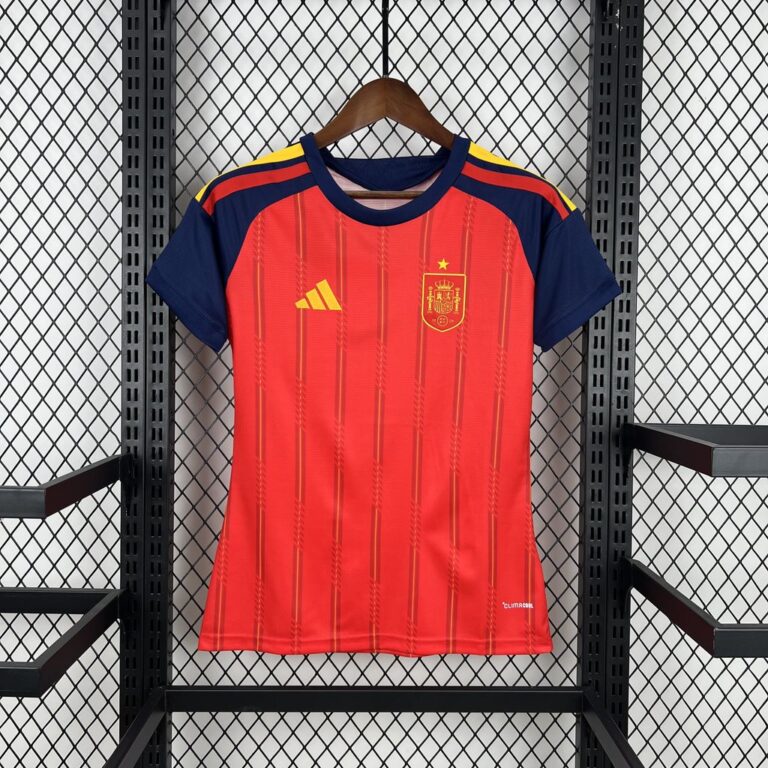 Womens Spain 2026 World Cup Home Jersey 8