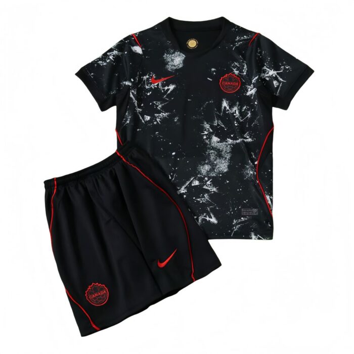 Kids Canada 2026 World Cup Away Kit 2