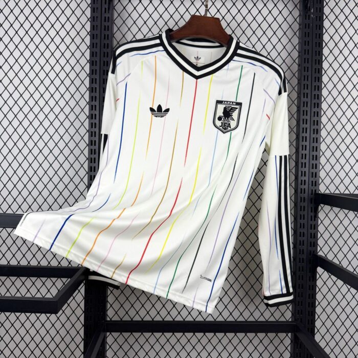 Mens Japan 2026 World Cup Away Long Sleeve Jersey 8