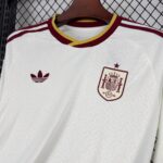 Mens Spain 2026 World Cup Away Long Sleeve Jersey 3