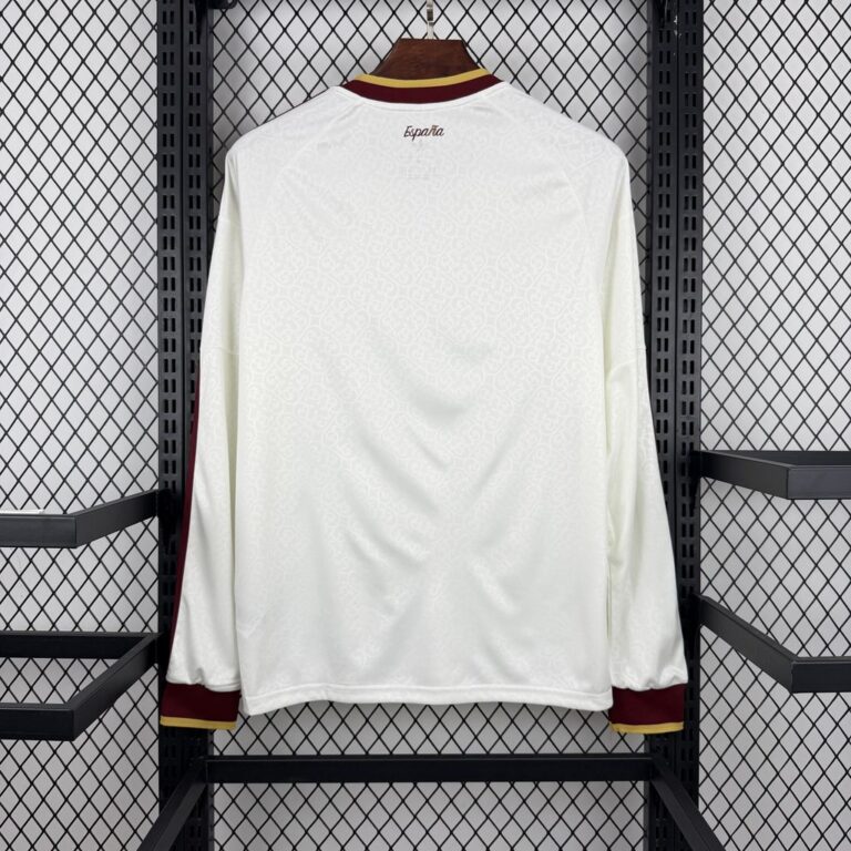 Mens Spain 2026 World Cup Away Long Sleeve Jersey 1