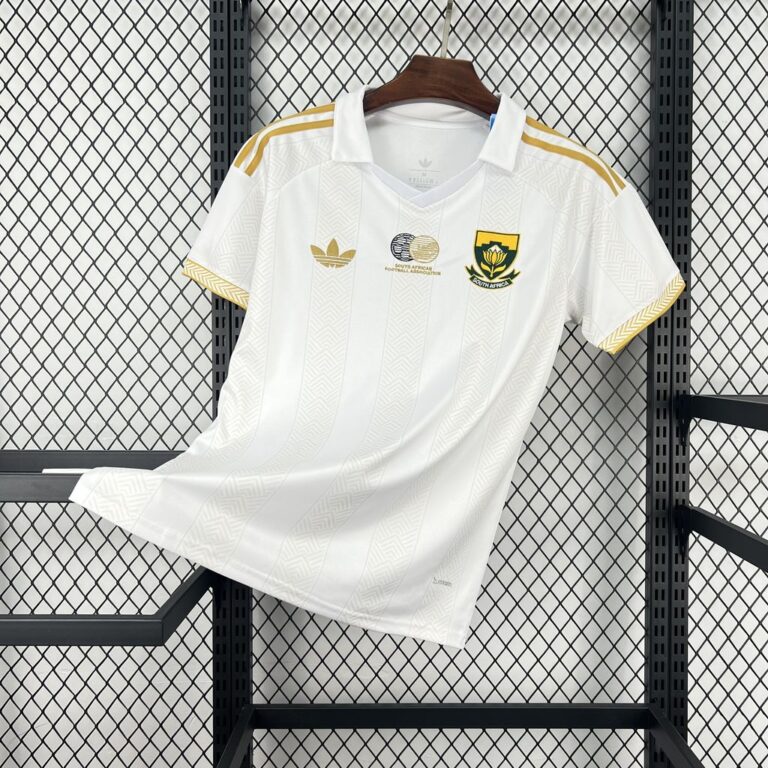 Mens South Africa 2026 World Cup White Jersey 8