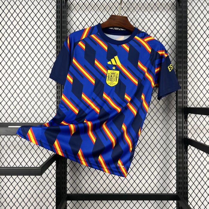 Mens Spain 2026 World Cup Pre-match Jersey 7