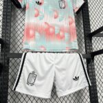 Kids Belgium 2026 World Cup Away Kit 2