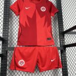 Kids Canada 2026 World Cup Home Kit 2