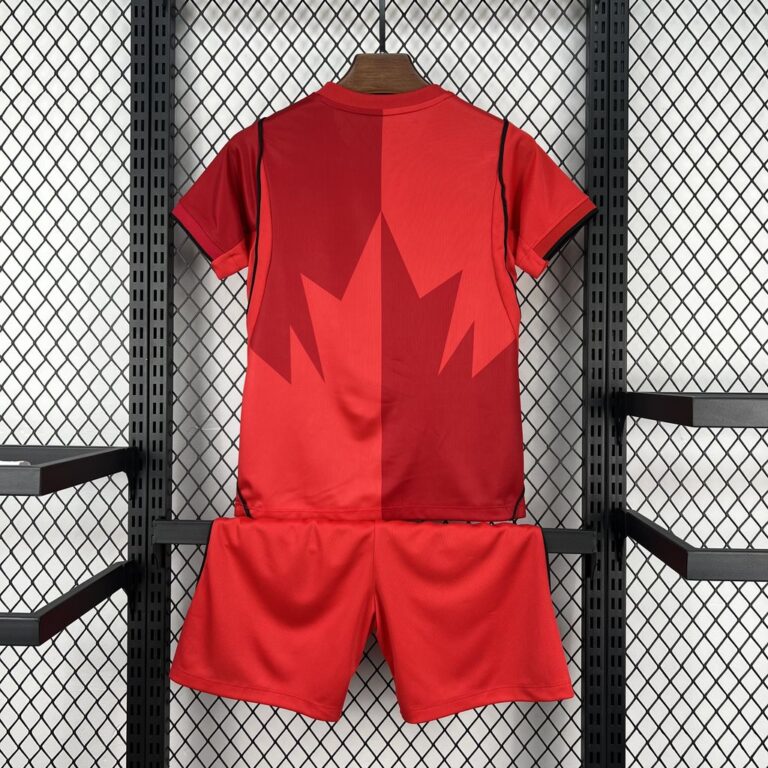 Kids Canada 2026 World Cup Home Kit 1