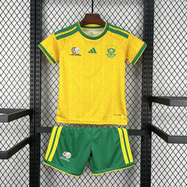 Kids South Africa 2026 World Cup Home Kit 7