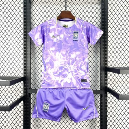 Kids South Korea 2026 World Cup Away Kit 6