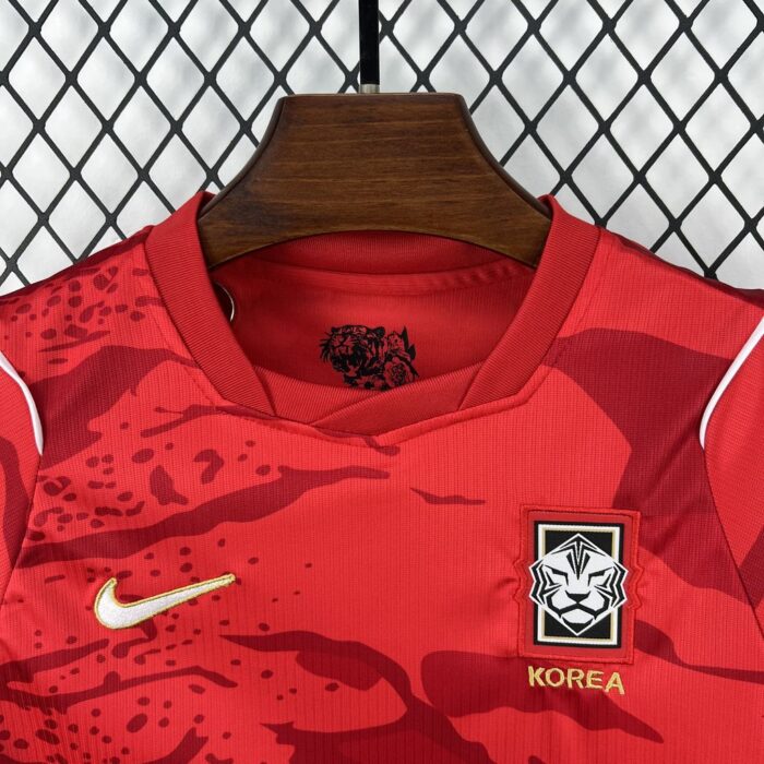 Kids South Korea 2026 World Cup Home Kit 4