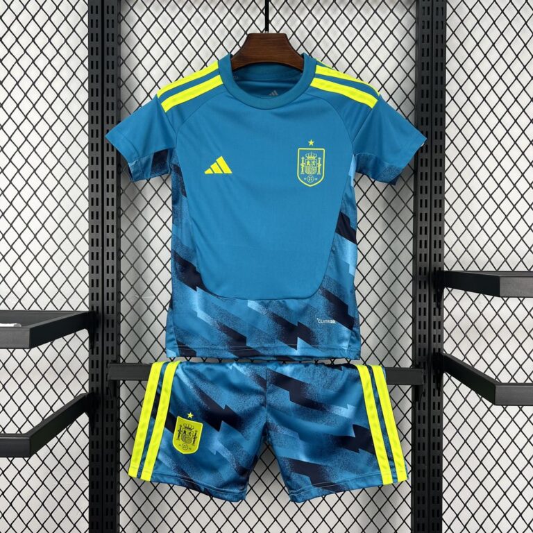 Kids Spain 2026 World Cup Goalkeeper Kit 6
