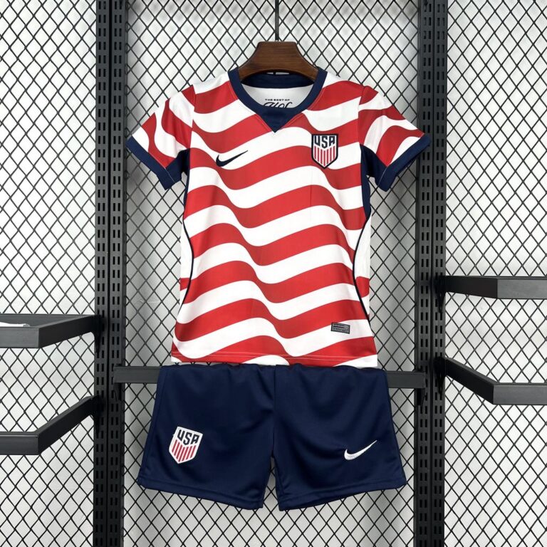 Kids USA 2026 World Cup Home Kit 7