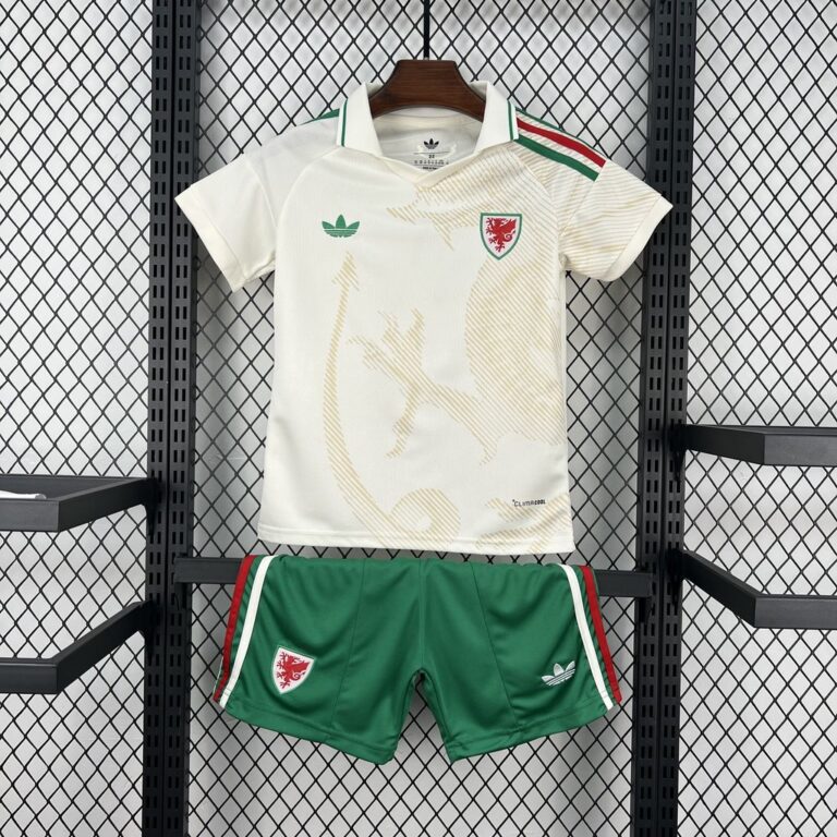 Kids Wales 2026 Away Kit 6