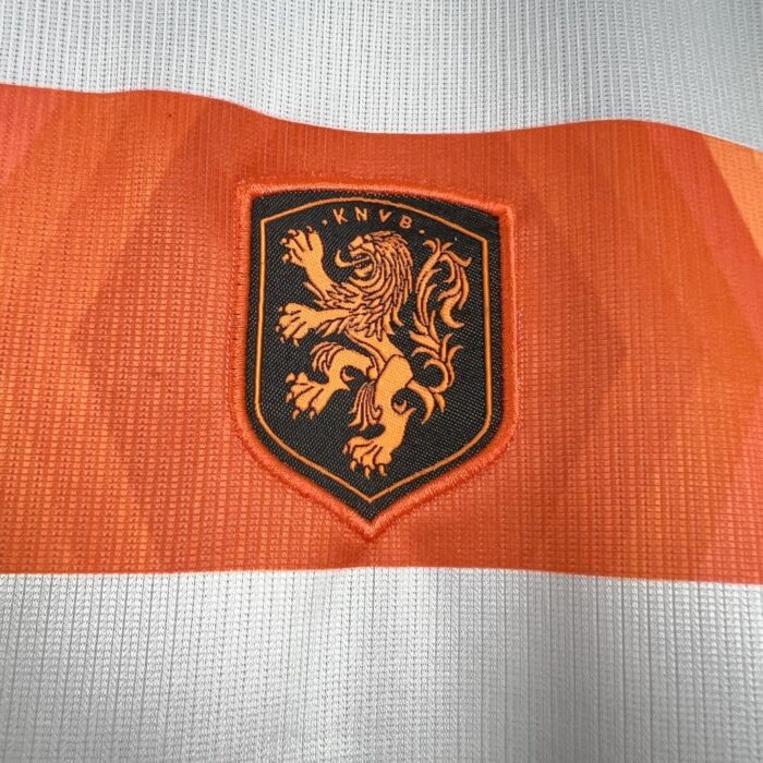 Kids Netherlands 2026 World Cup Away Kit 4