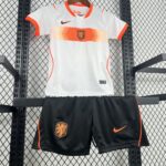 Kids Netherlands 2026 World Cup Away Kit 2