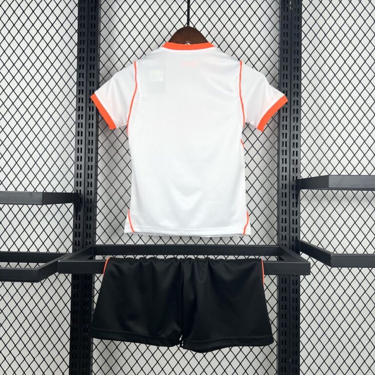Kids Netherlands 2026 World Cup Away Kit 1