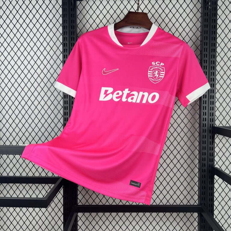 Mens Sporting CP 2026/27 Pink October Jersey 8
