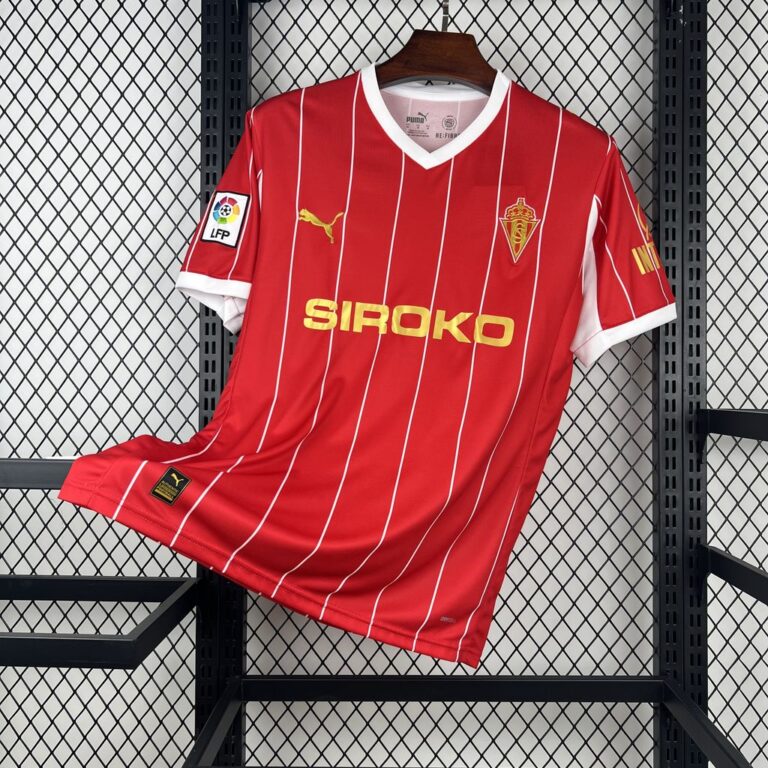Mens Sporting de Gijón 2025/26 Retro Jersey 8