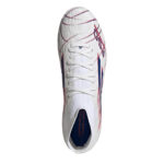 adidas Womens F50 Sparkfusion Firm Ground Football Boots – White/Blue/Red - Image 5