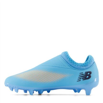 New Balance Furon V7+ Dispatch Junior Firm Ground Football Boots – Blue/Black – view 2