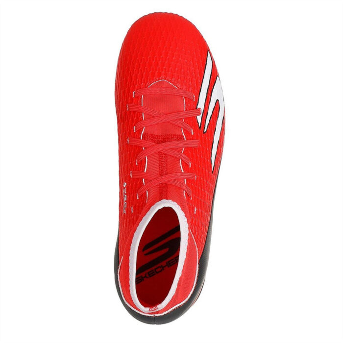 Skechers Skx.2 Junior Firm Ground Football Boots – Red/Black – view 5